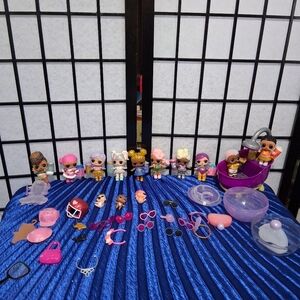 LOL Surprise! Dolls Playset - Assorted Pink, Purple, Gold Accessories